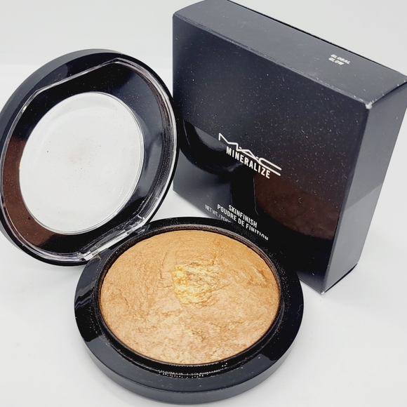 Global Glow Mac Mineralize SkinFinish Neutral Tan Silver Highlighter Brand New - Picture 10 of 13